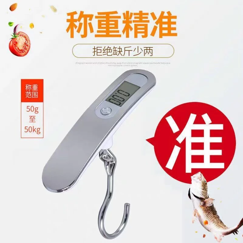 【便携式手提电子秤】再也不怕不够称了 便携迷你手提秤水果秤蔬菜