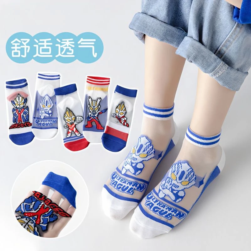 儿童袜子男女春夏季新款中筒袜男童女童中大童宝宝卡通可爱宝宝袜