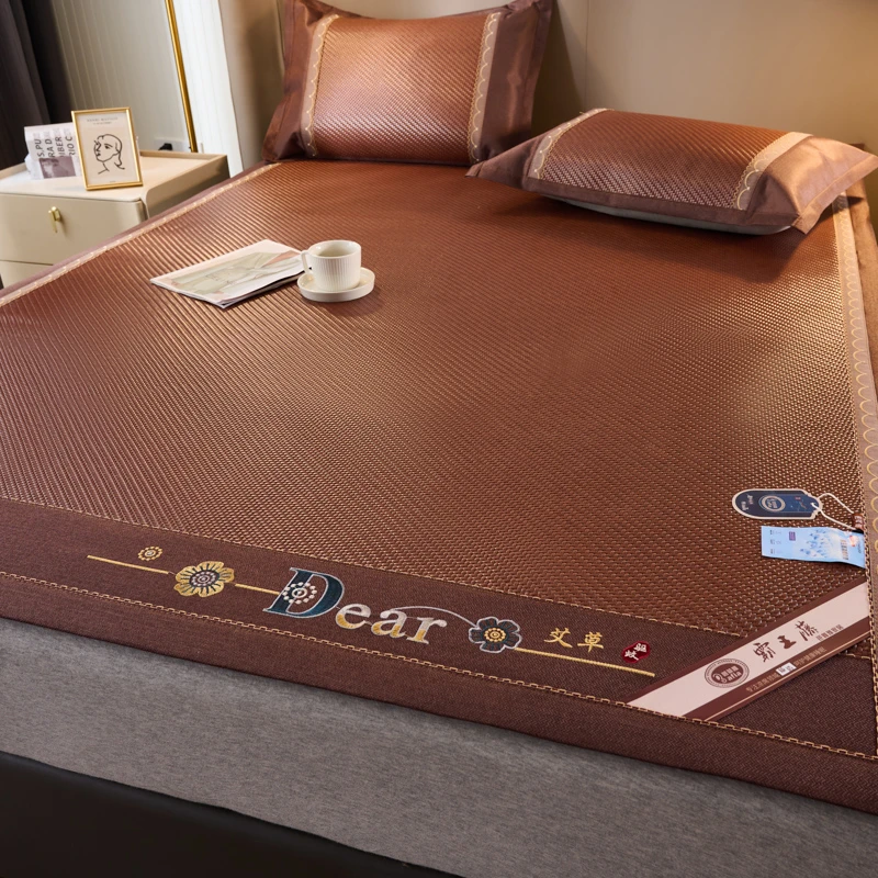 【高端品质】2024新款老藤席舒适亲肤不粘腻透气凉感可水洗PE藤席子