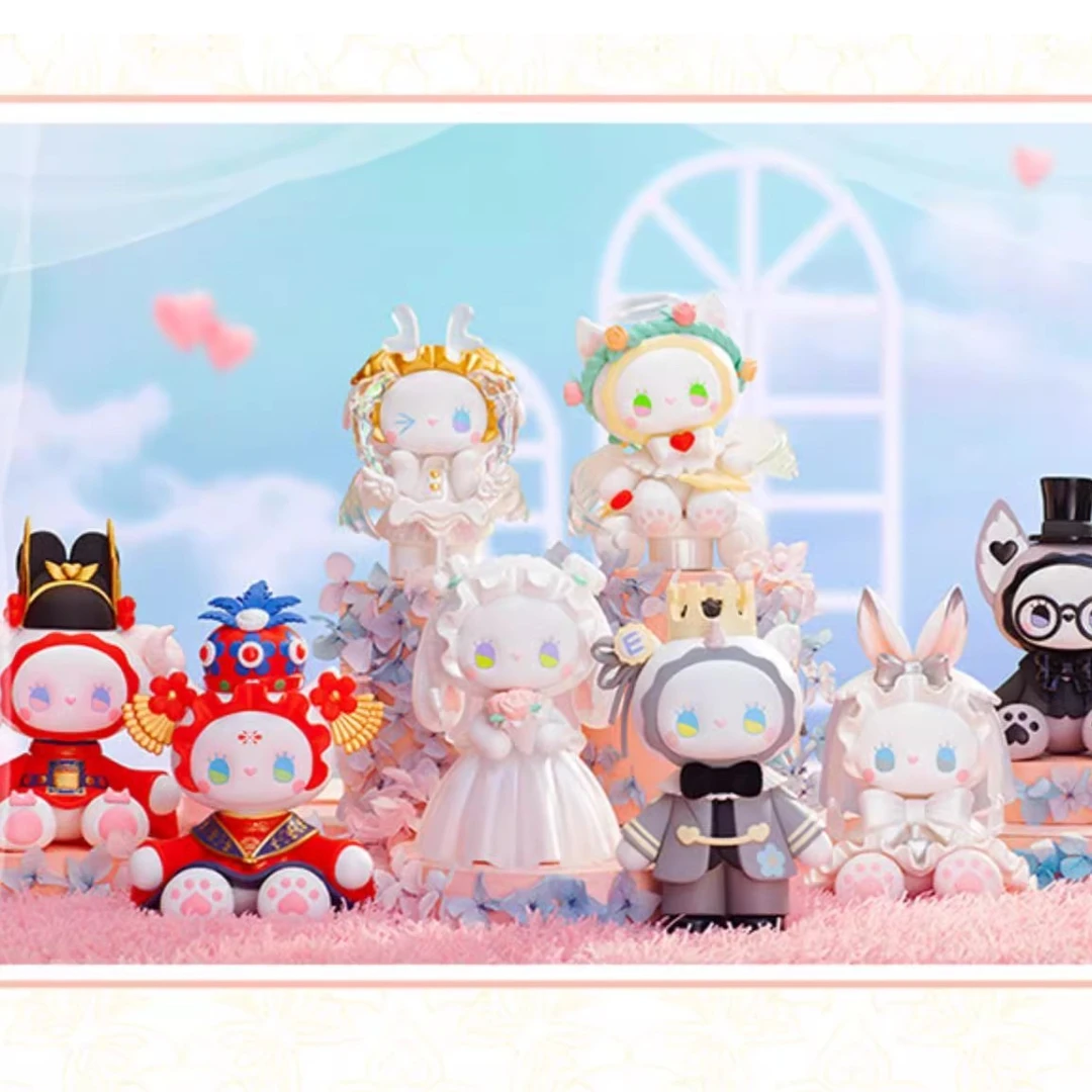 【拆盒】EMMA秘境森林婚礼系列潮流玩具盲盒