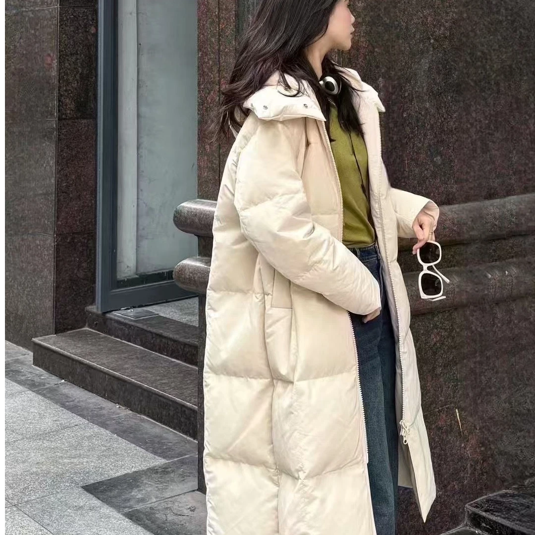 易缔媤长款棉衣时尚韩版
