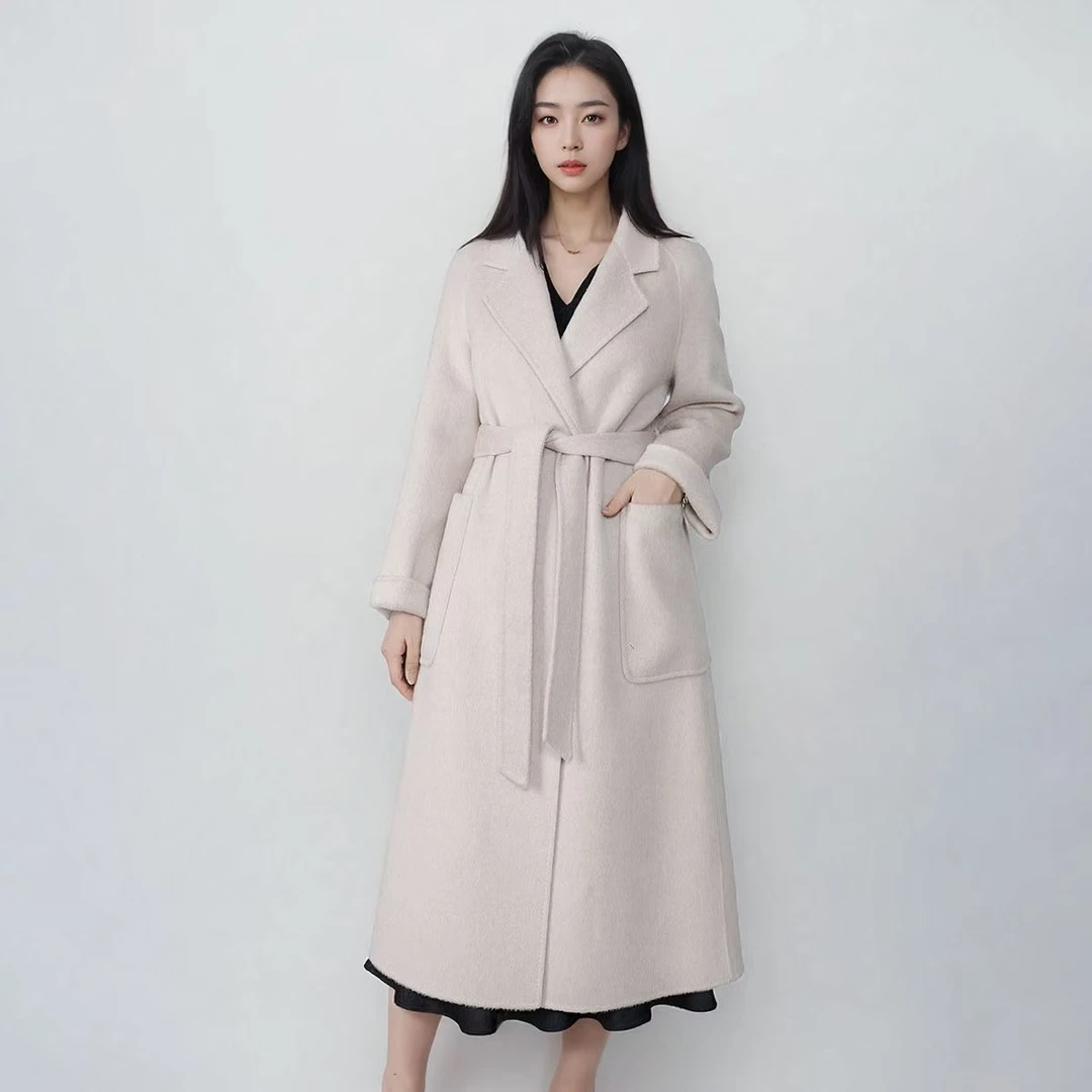 2025新款毛呢大衣时尚百搭