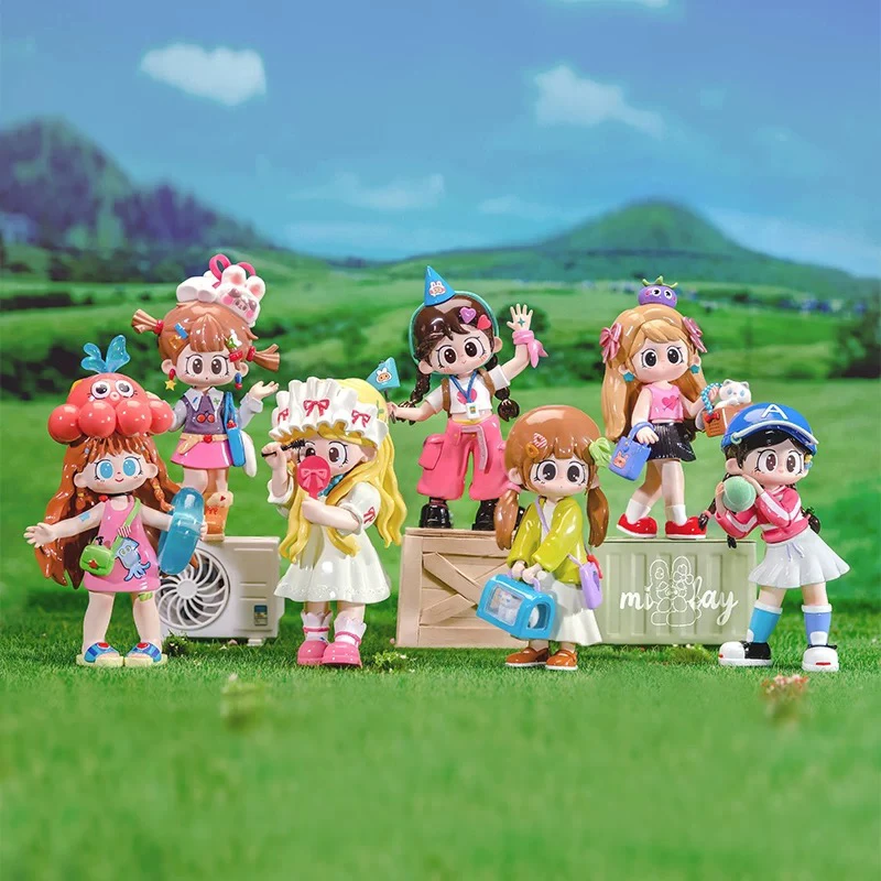 【拆盒】蜜啦 少女综合征系列潮玩盲盒手办