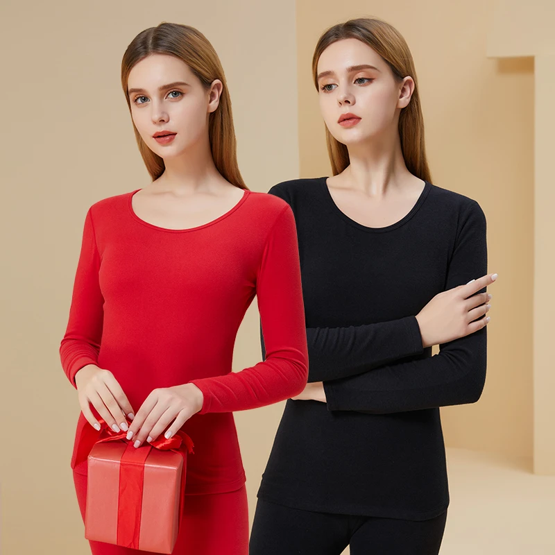 高品质阳离子保暖内衣套装修身型加绒打底衫男女士秋衣秋裤秋冬季