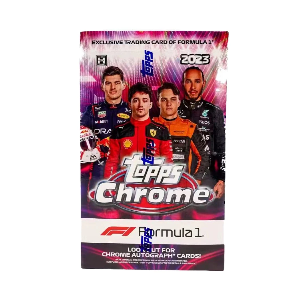 【拆盒】2023 Topps Chrome Formula 1 Hobby 球星卡盲盒(默认代拆)