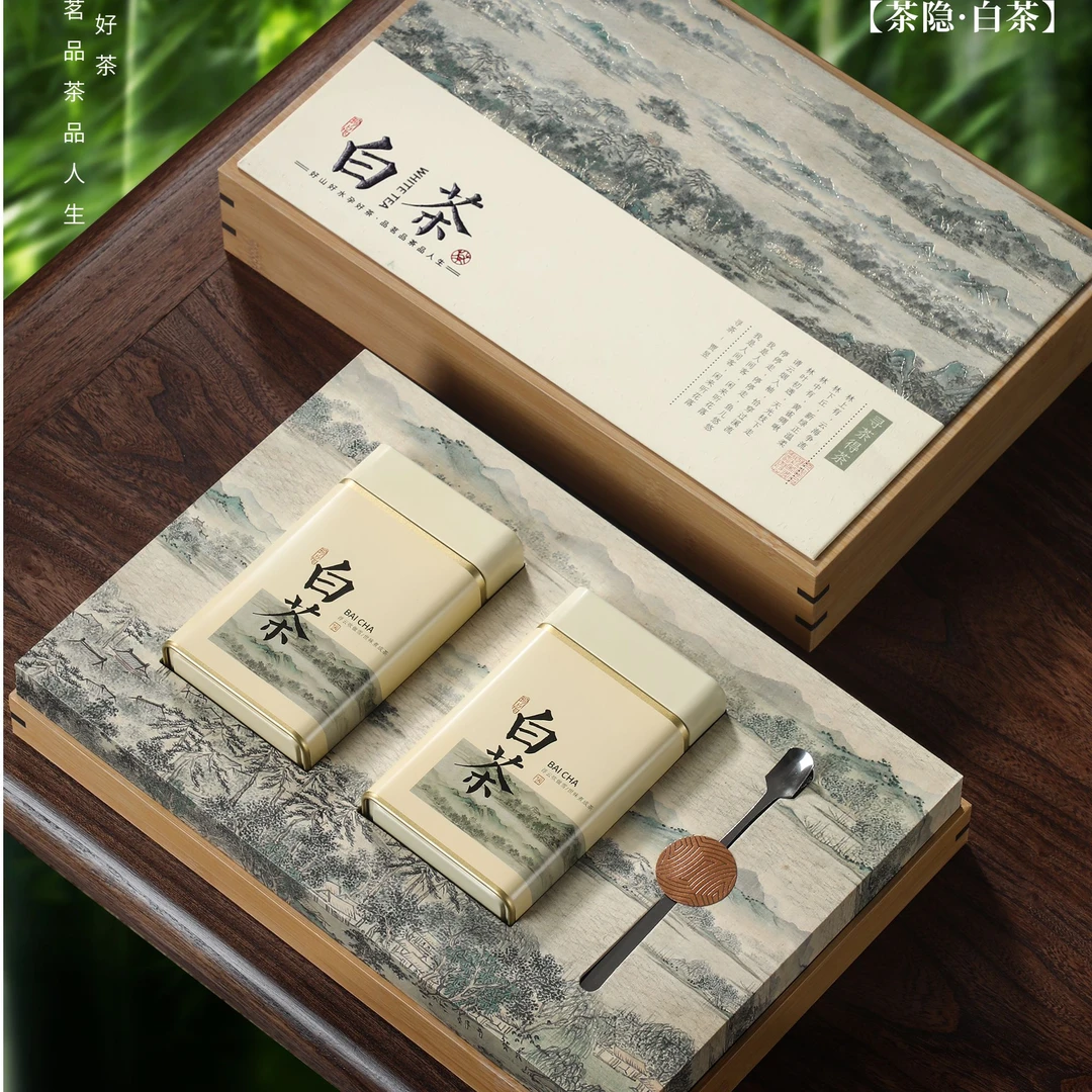 【老周有好茶】寻茶得茶2024绿茶新茶 珍惜白茶 2罐装