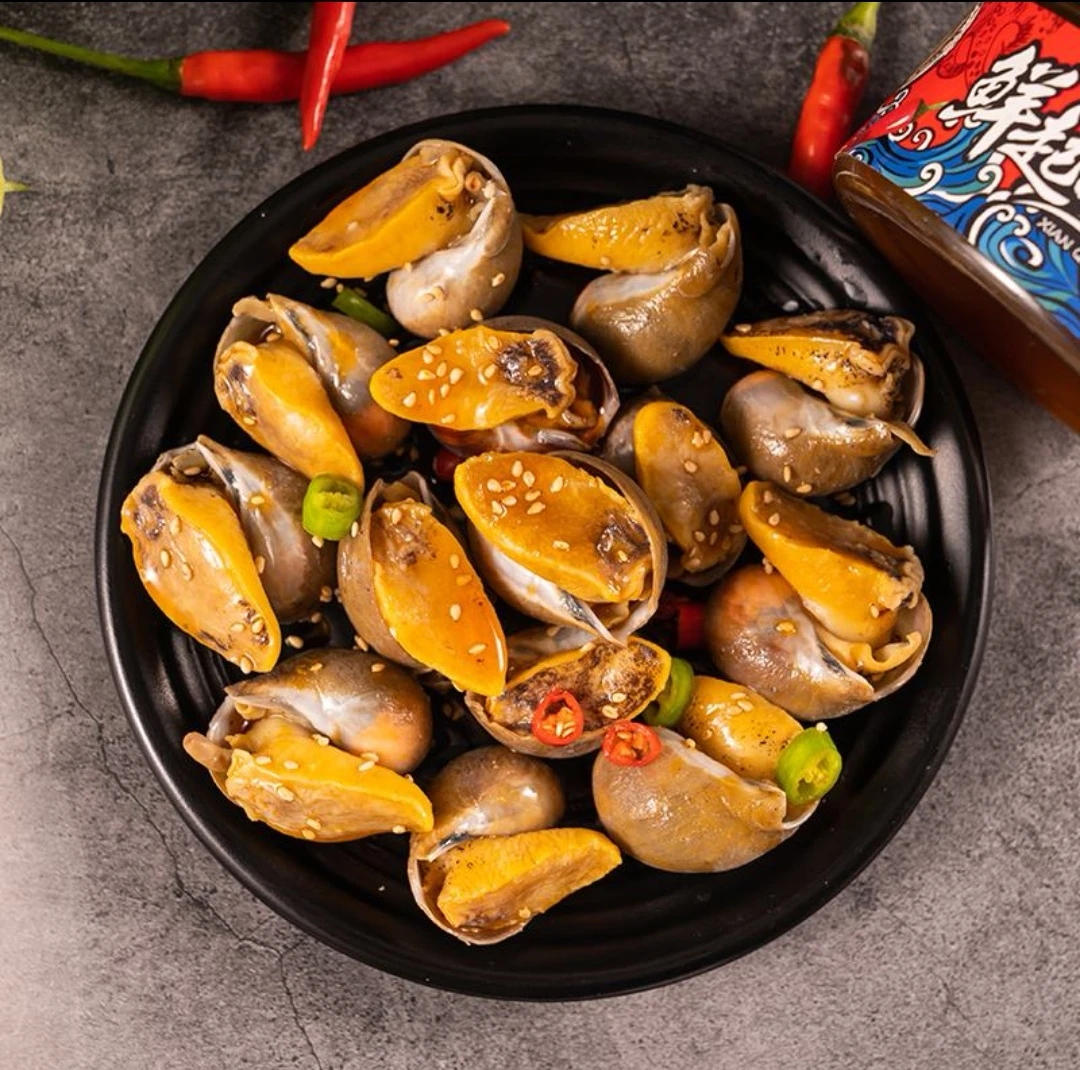 精品单冻无冰衣鲍螺老婆脚黄金鲍鱼螺（25只左右/斤）顺丰冷链包邮