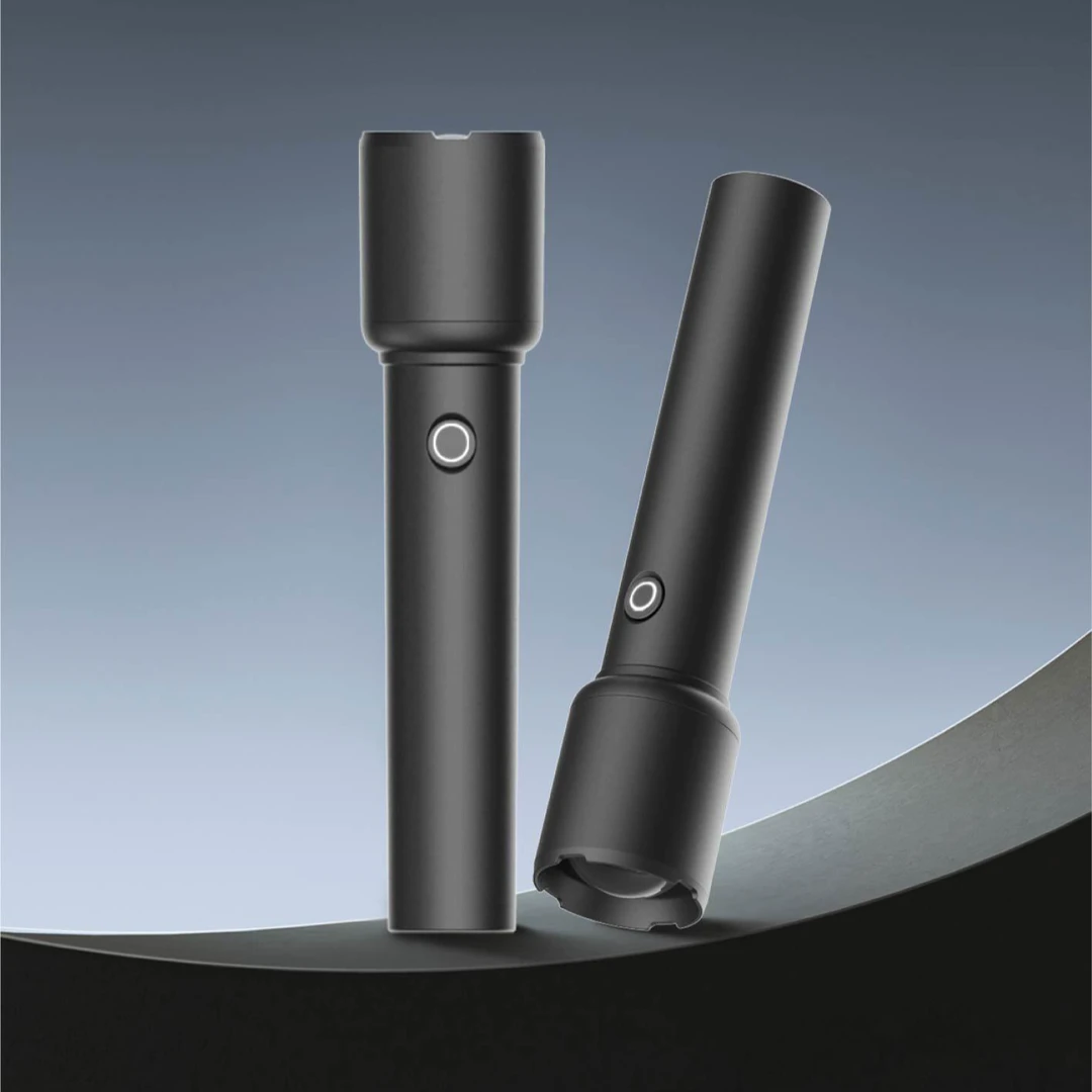 浦尔曼G-002手电筒强光超亮变焦充电户外远射家用长续航白激光