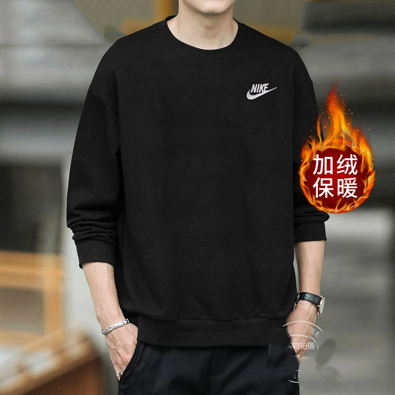 【博跃体育】NIKE耐克男子圆领卫衣长袖休闲时尚健身套头衫BV2663