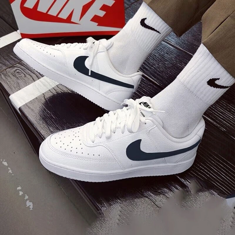 NIKE耐克男鞋COURT VISION LO时尚空军休闲运动鞋板鞋DH2987-101