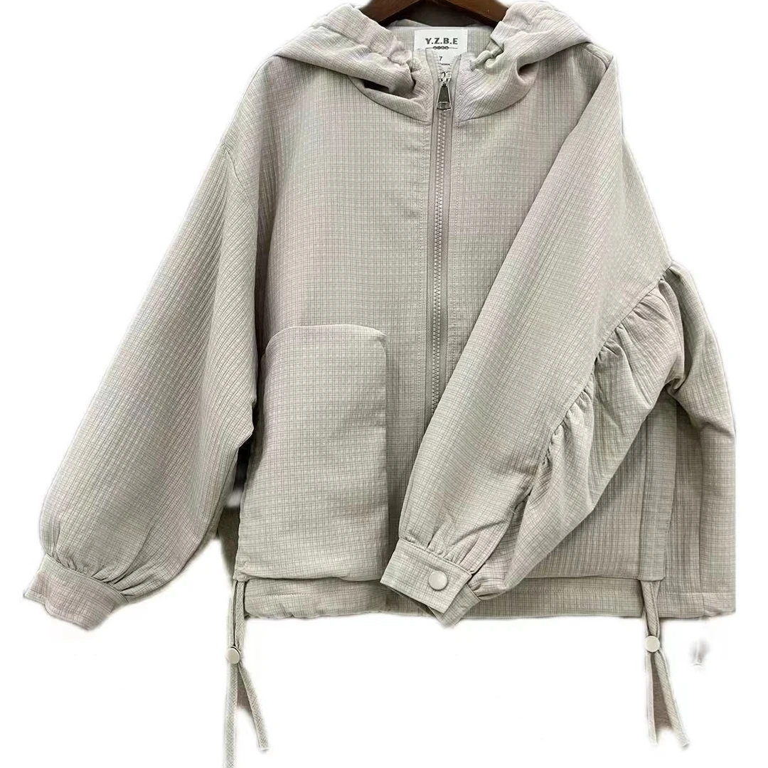 女大童秋季新款加肥加大休闲外套999