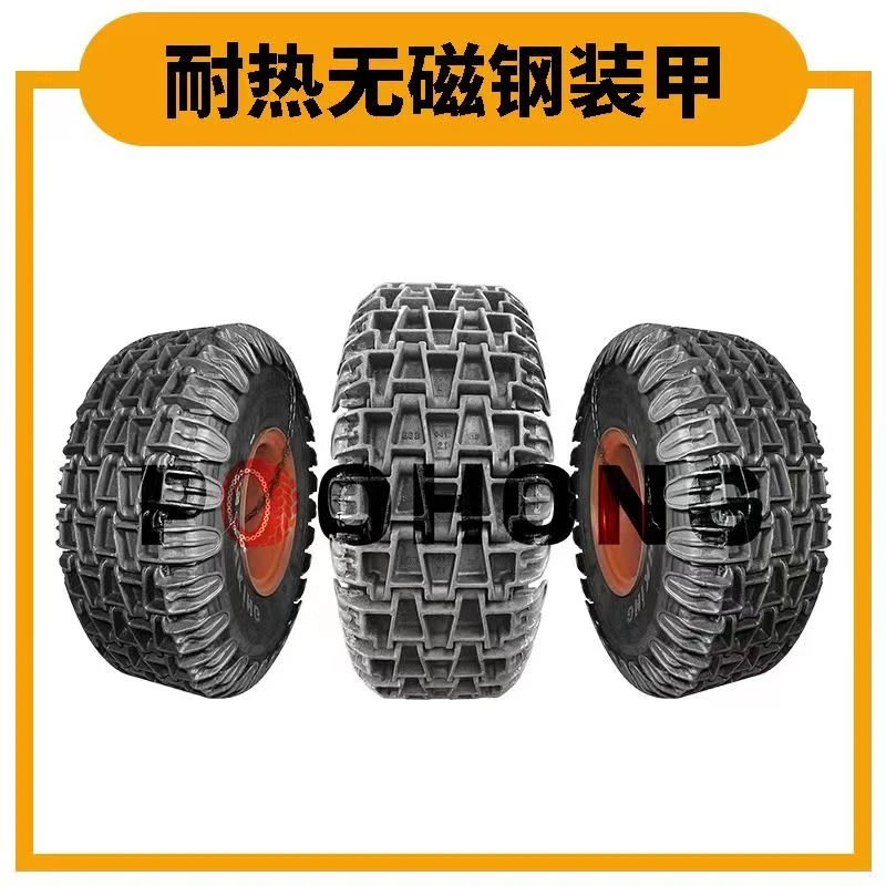 链轨保护链防扎钢厂用装载机链板保护链防滑链链条厂家红渣铲运