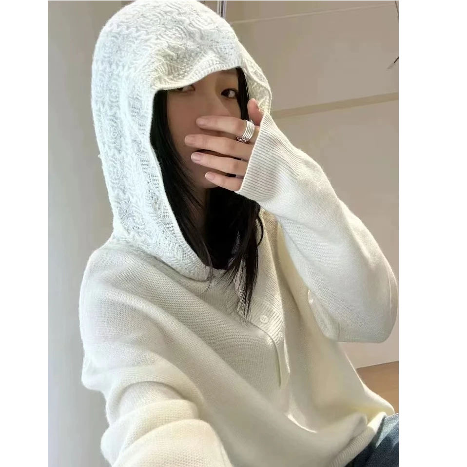 王美丽本丽-no退no换 谨慎下单5247连帽纽扣上衣