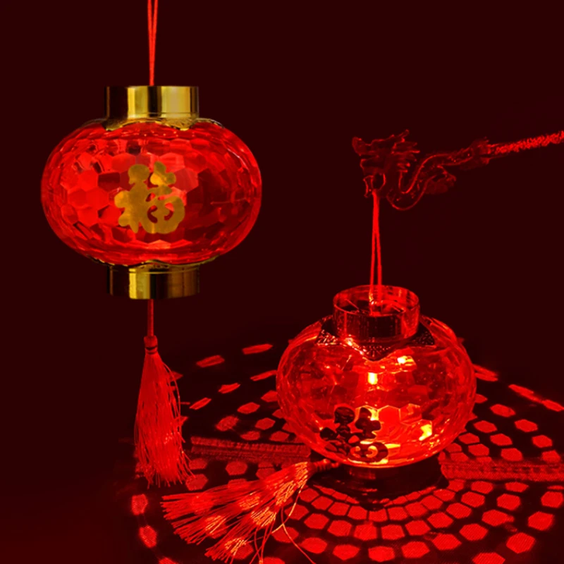 2026新款儿童水晶宫灯灯笼精致耐用结婚复古简单手提灯笼