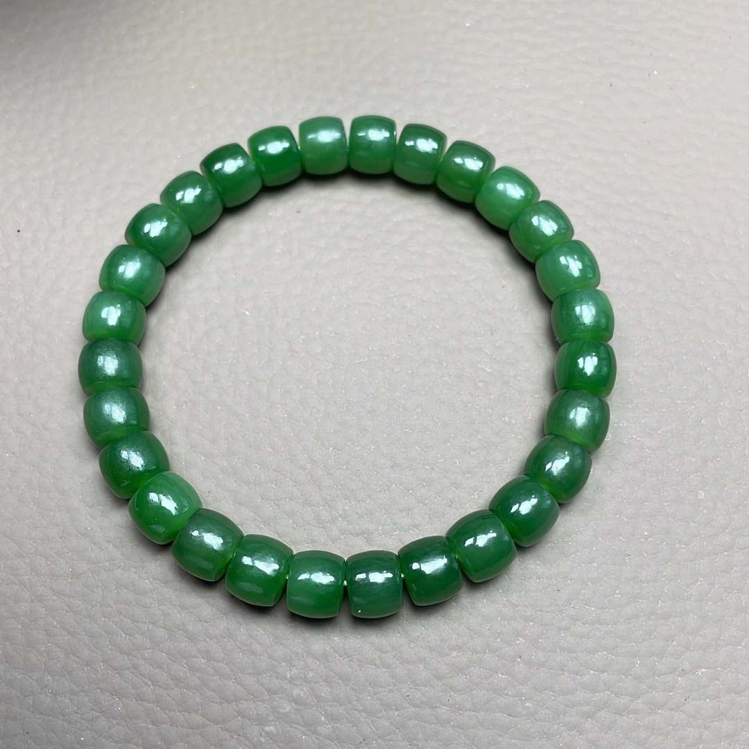 天然和田玉直切手串