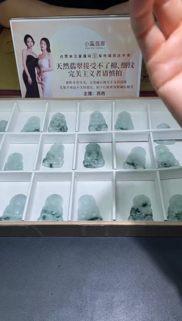 【闪购商品】翡翠吊坠未镶嵌多样性发其一A3