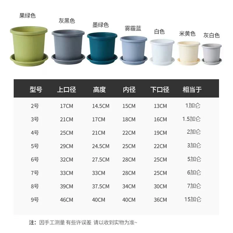 瑕疵盆  加厚加硬树脂花盆  无拖