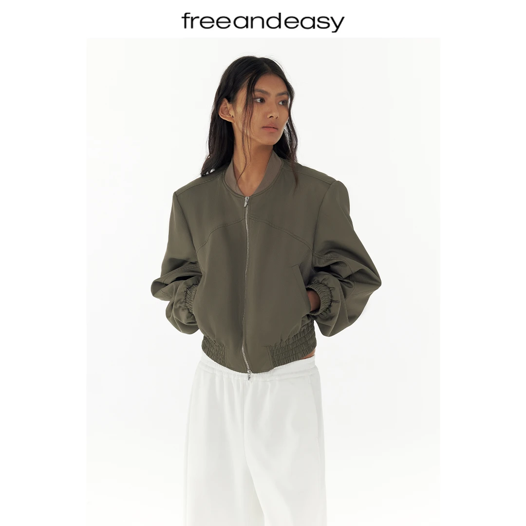 freeandeasy共享快乐  滑溜儿的BASIC夹克B39042