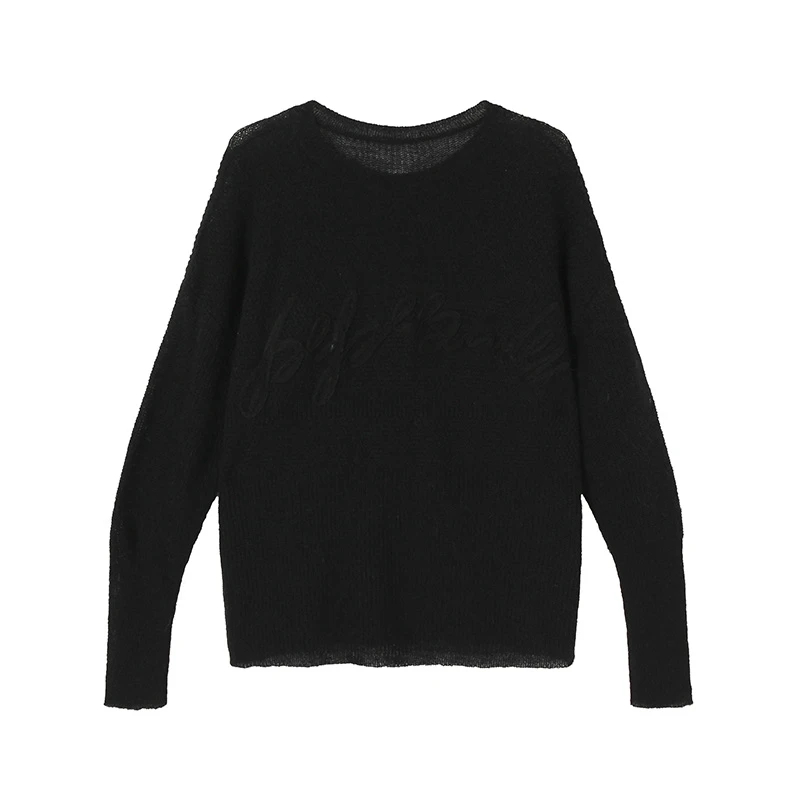 FAEfreeandeasy“春日有暖阳” 羊驼毛薄纱毛衣B414002