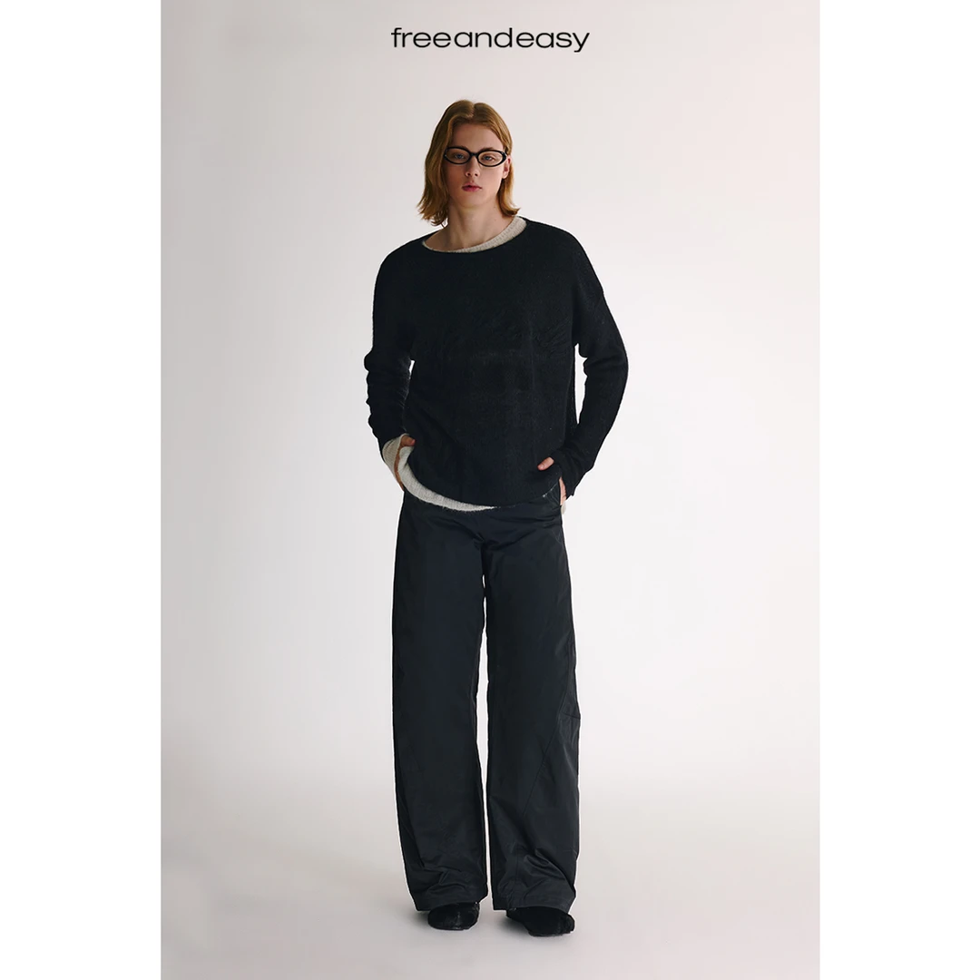 FAEfreeandeasy Keep space  旋扭弯刀裤 B413009