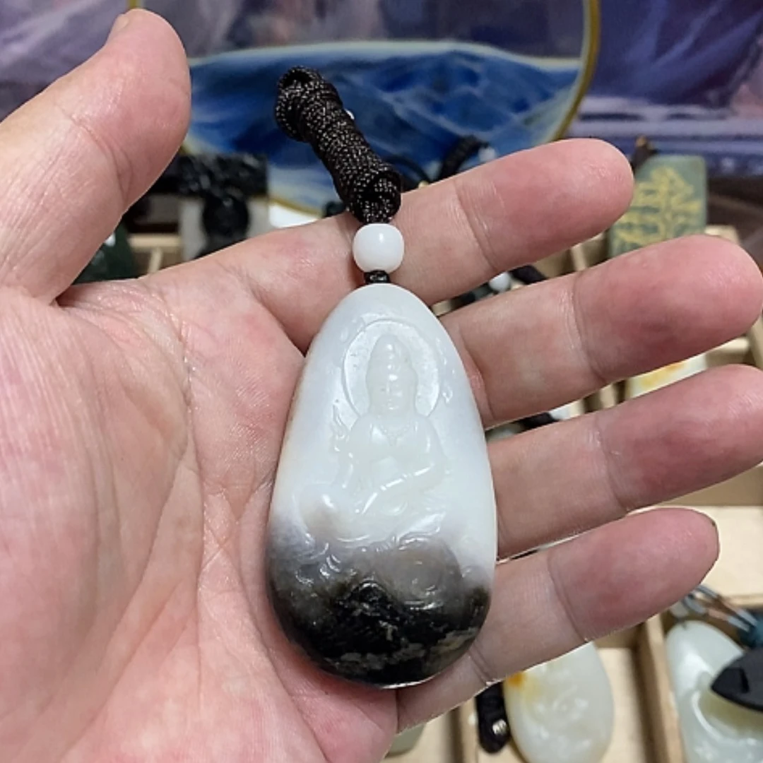 【闪购商品】和田玉吊坠(不含链)未镶嵌心**?