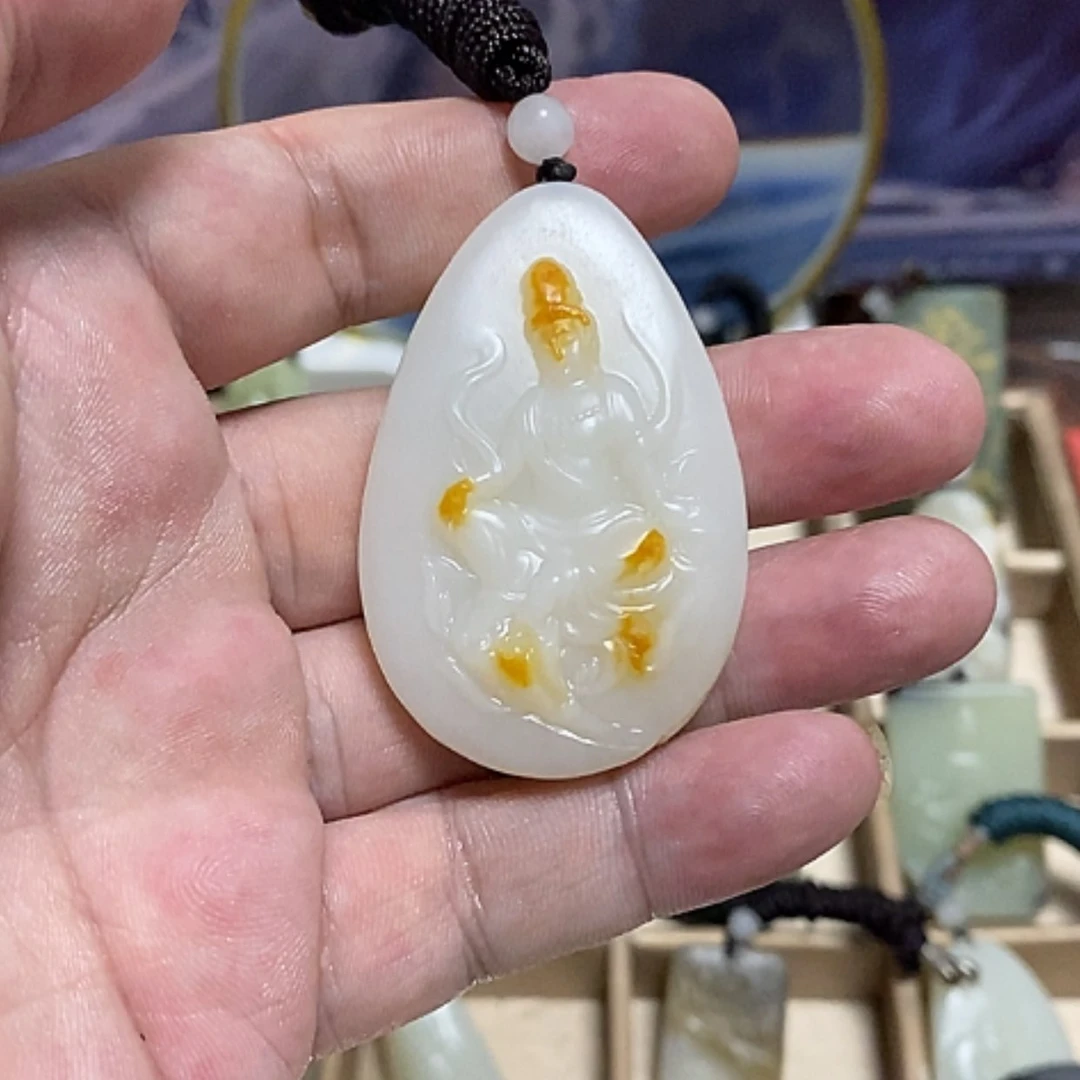 【闪购商品】和田玉吊坠(不含链)未镶嵌k****k