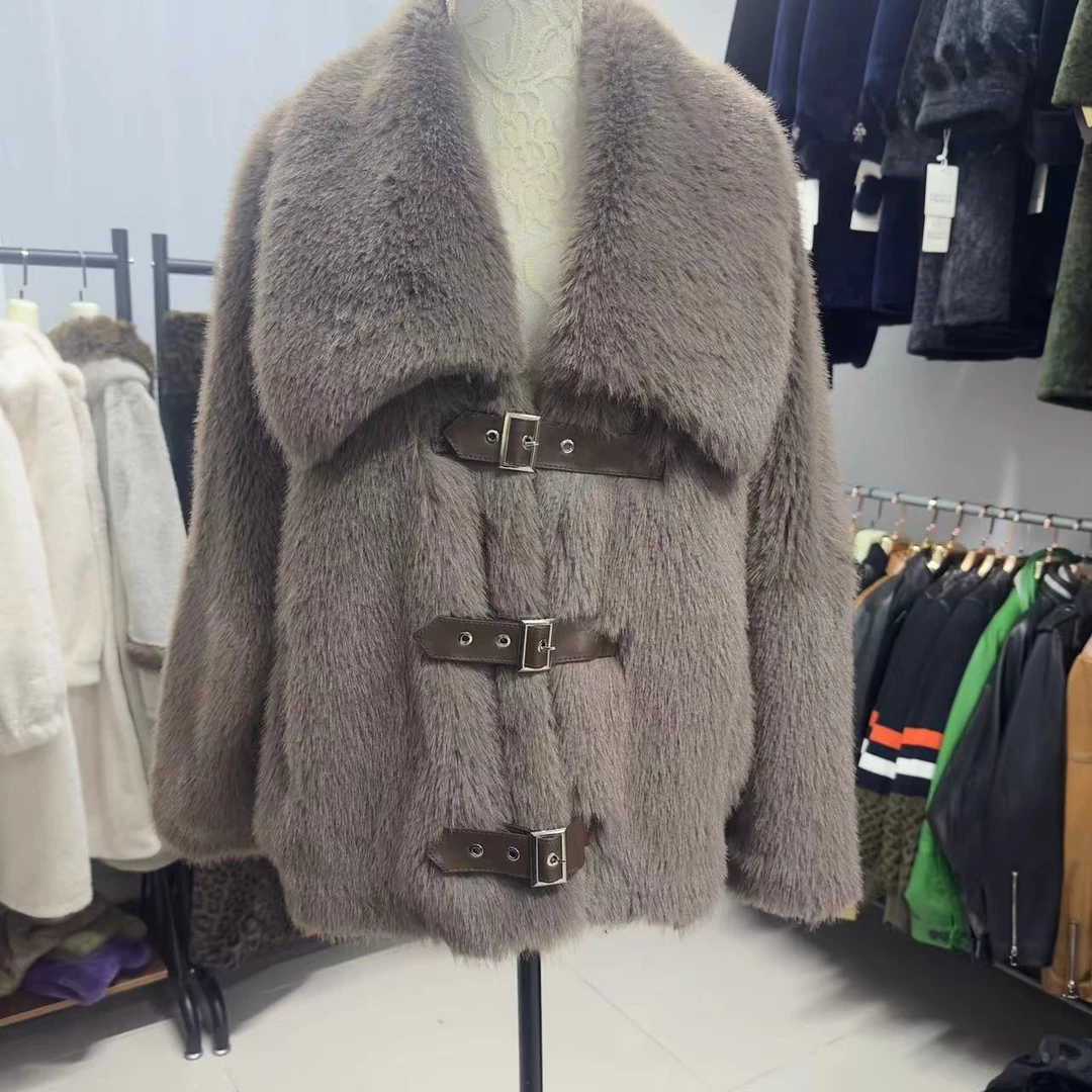 【新疆包邮】女款外套短款时尚百搭翻领秋冬冬季【20232】