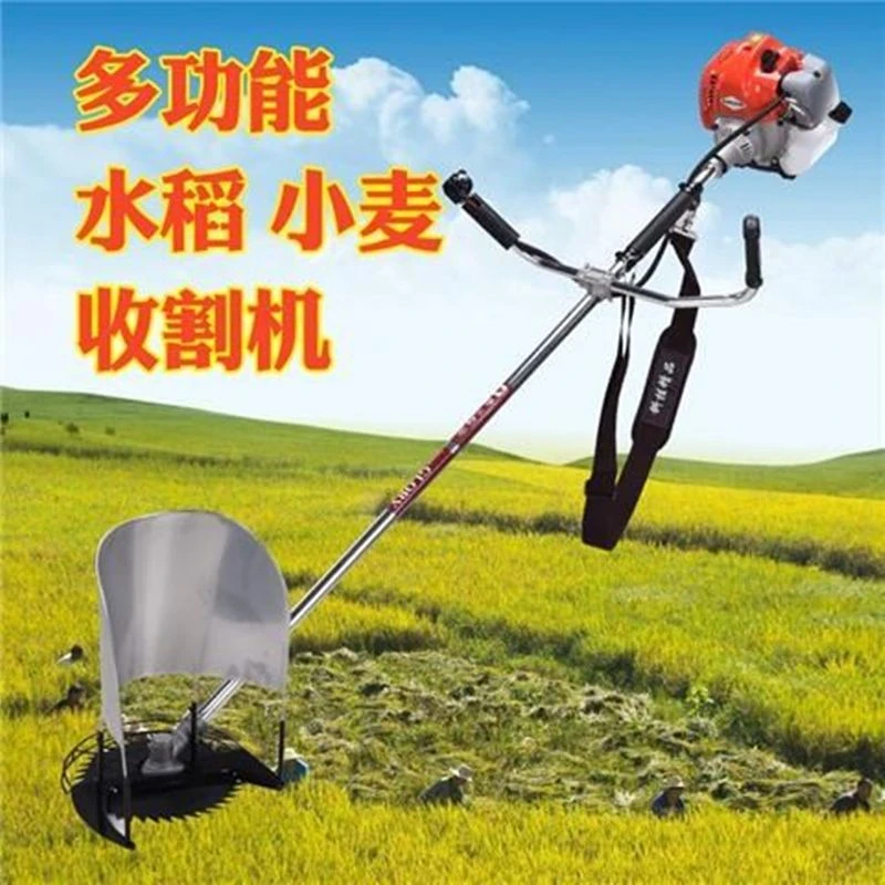 小麦收割机割草机新款家用牧草玉米大豆多功能打草机山区收割神器