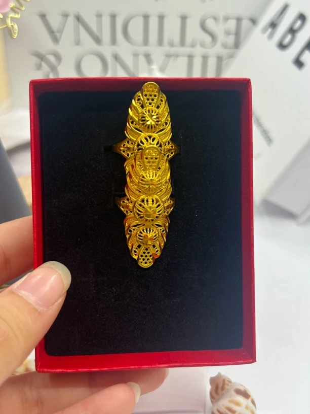 铜合金戒指 女士气质百搭2个戒指