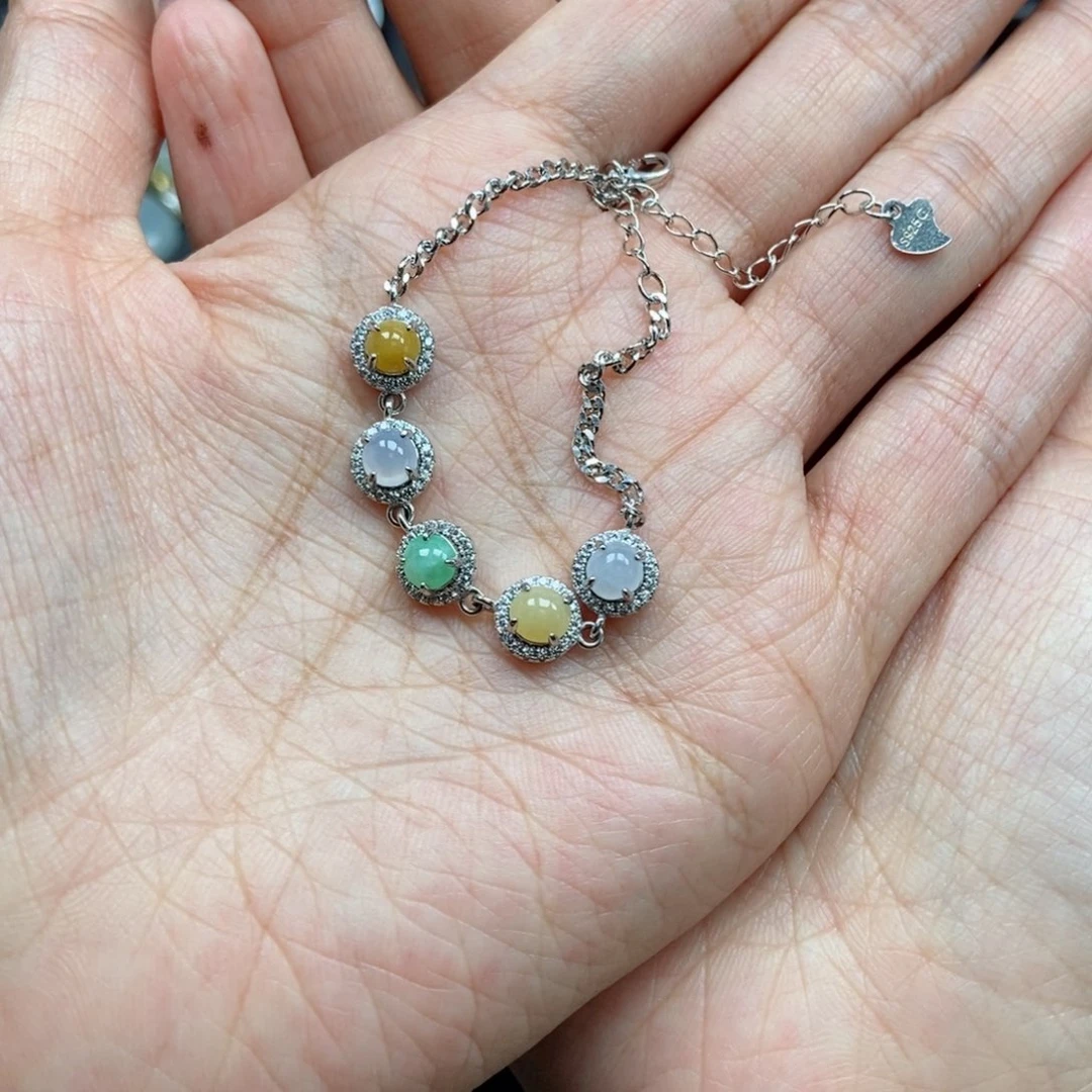 翡翠戒指银S925镶嵌眼****?翡翠首饰