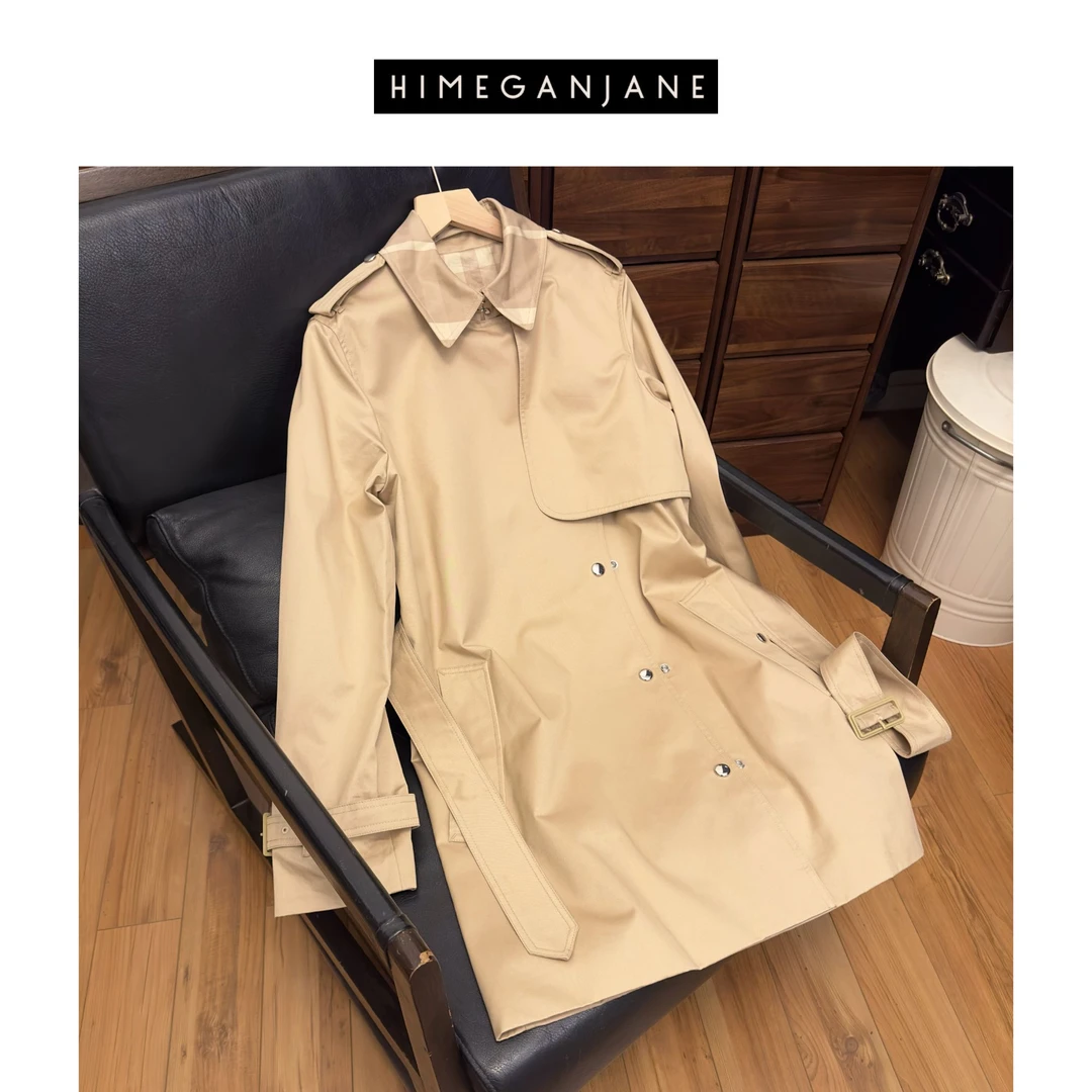 HIMEGANJANE时尚风衣【不可机洗】YM63-1947