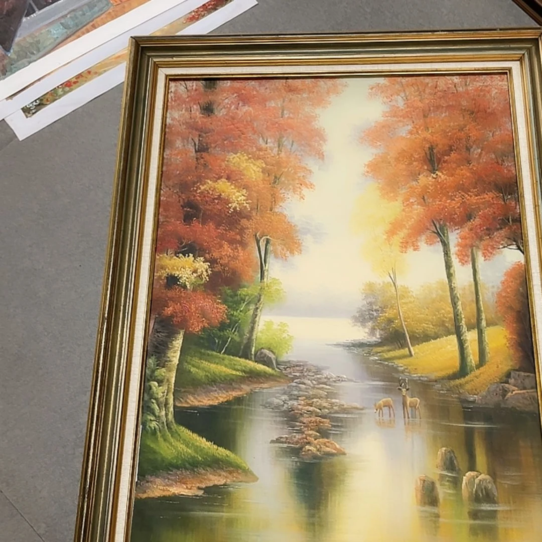 【闪购商品】书法厚****3油画作品欣赏60*90