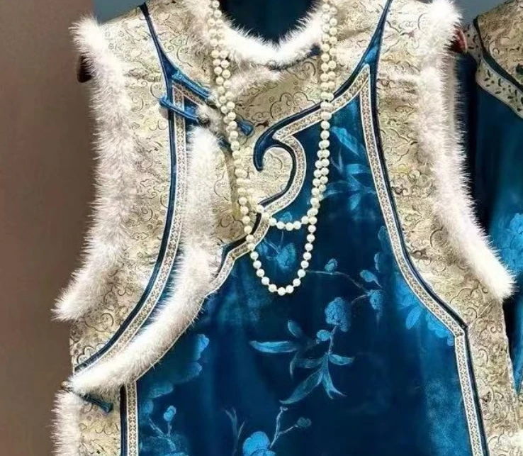 华雅｜重工款冬季新款皮草马甲外套2024D1055—秋秋