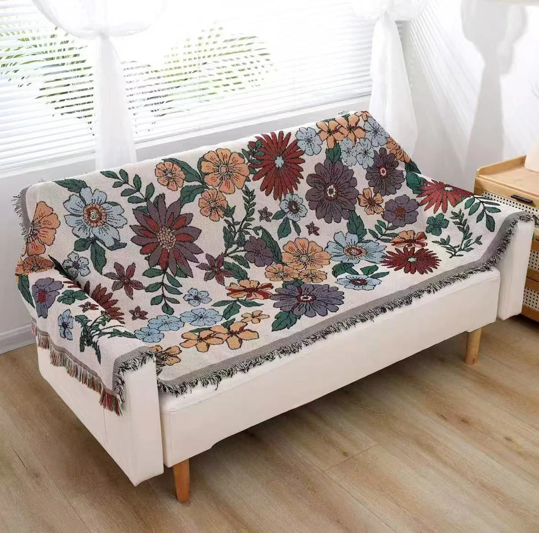 【金禧优品】中山菊流苏沙发高端防滑垫