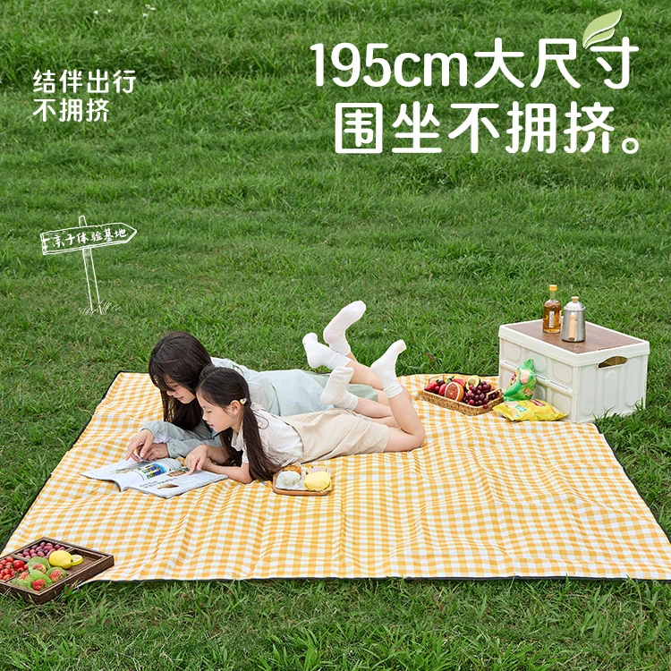 骆驼露营必备野餐垫加厚便携折叠野餐垫防潮防水户外防潮野餐垫