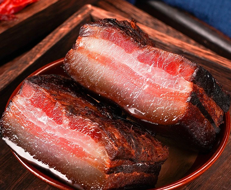 【现称腊五花肉S】正宗川味四川农家烟熏腊肉图片仅供参考