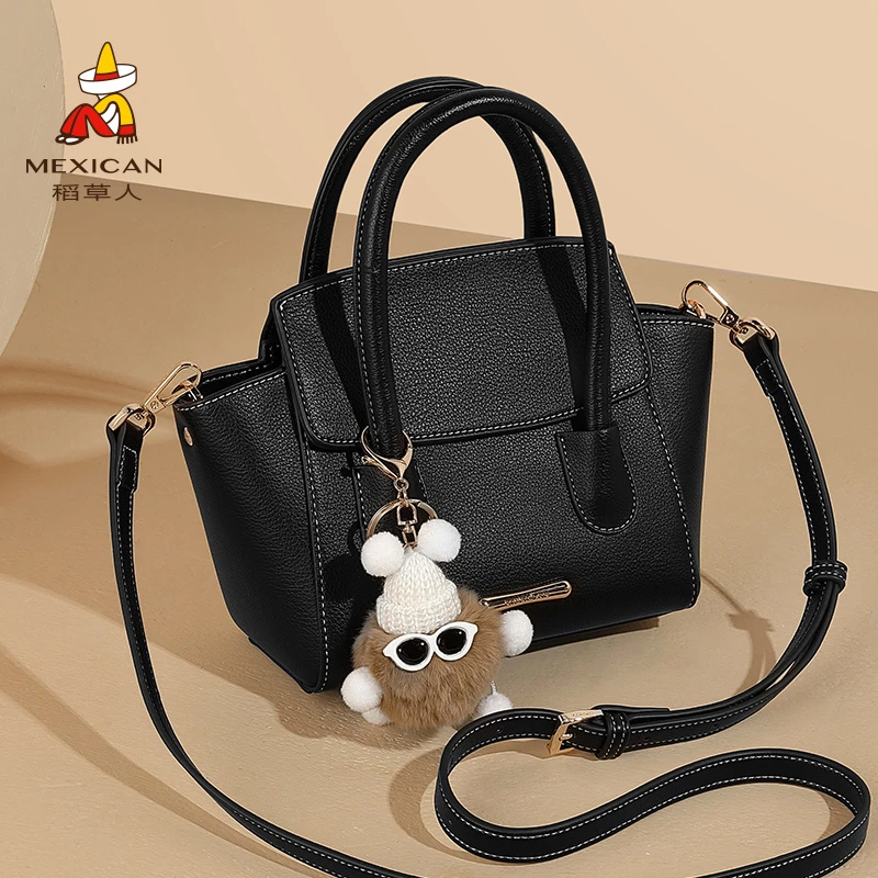 稻草人官方正品2024夏季新款女士包包时尚高级感百手提包斜挎包