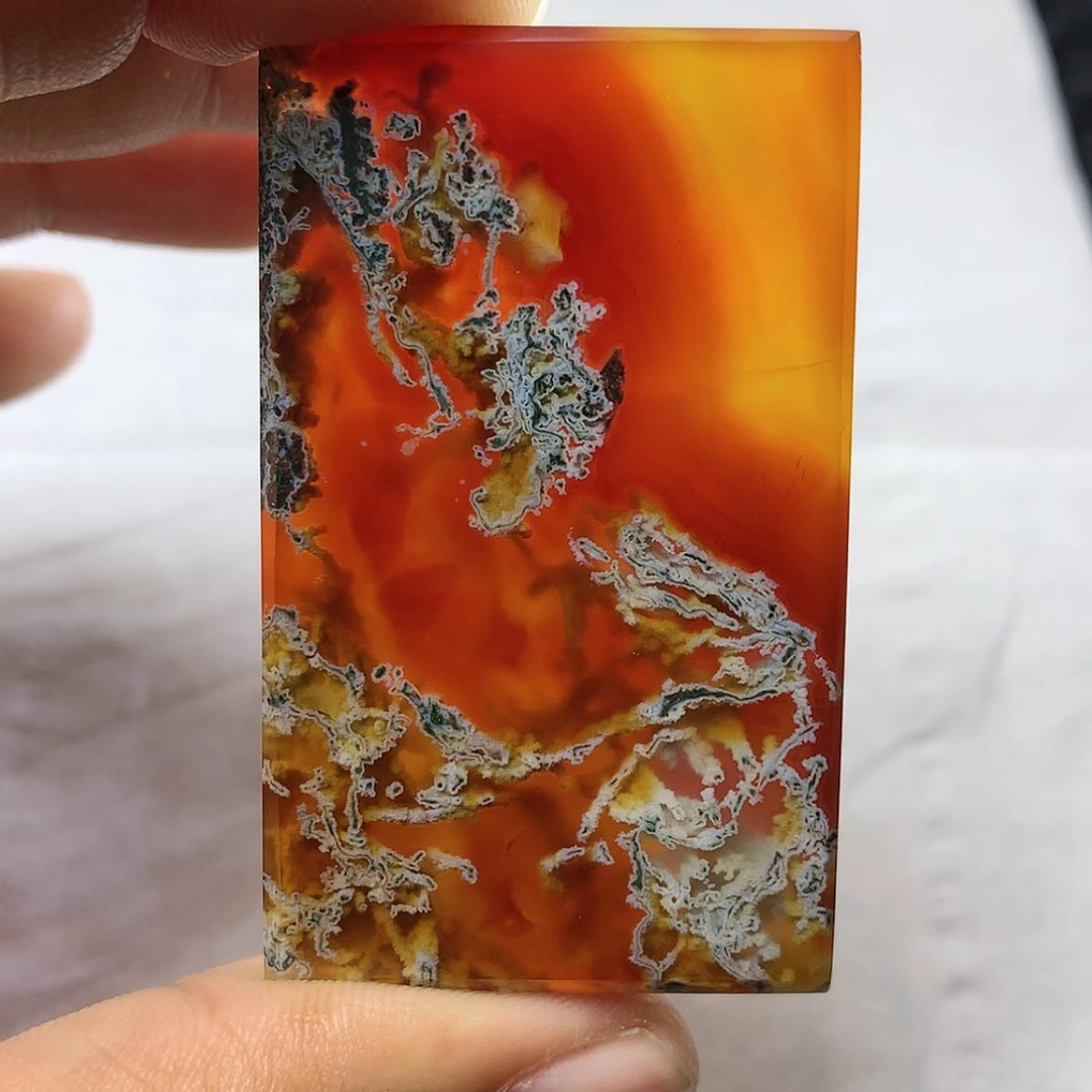 【闪购商品】玛瑙/玉髓颈饰未镶嵌心****大