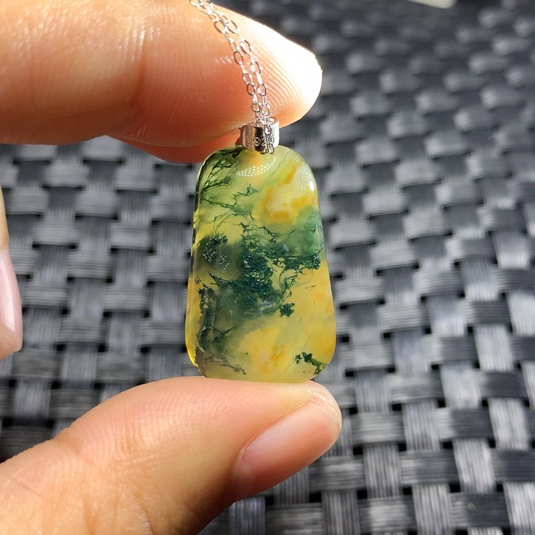 【闪购商品】玛瑙/玉髓颈饰银S925镶嵌宝*