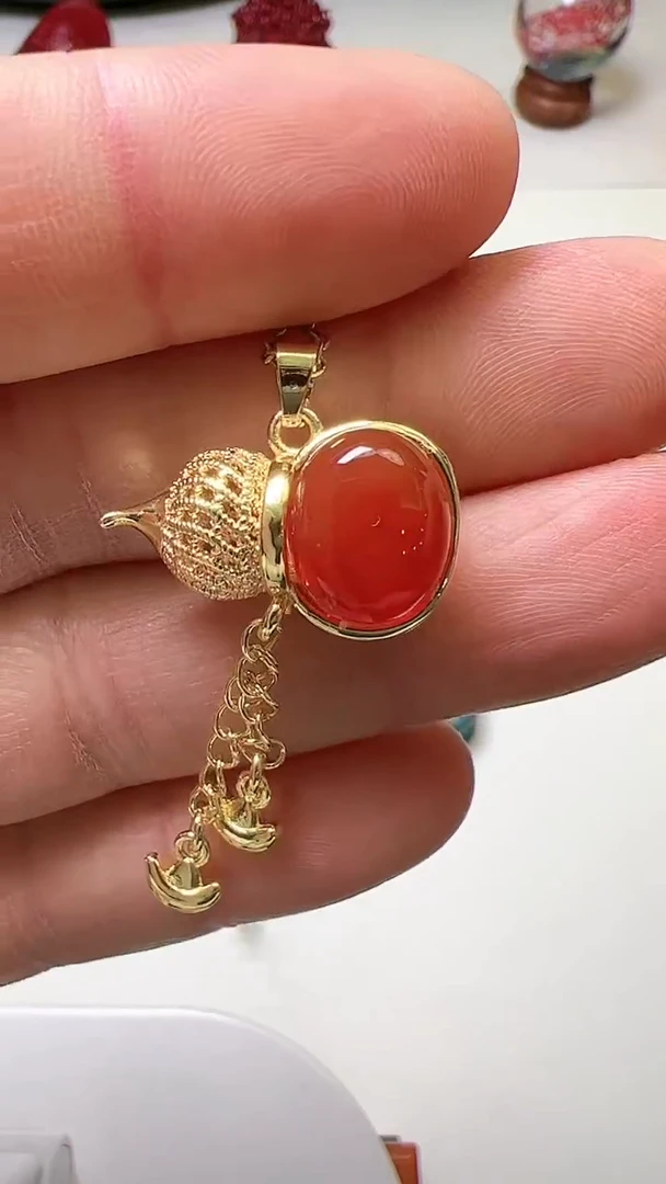 【闪购商品】玛瑙/玉髓颈饰合金Z03