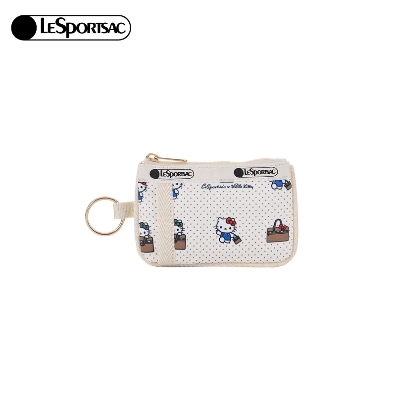 LeSportsac乐播诗HELLOKITTY合作新款凯蒂猫手拿包化妆手抓包-Z