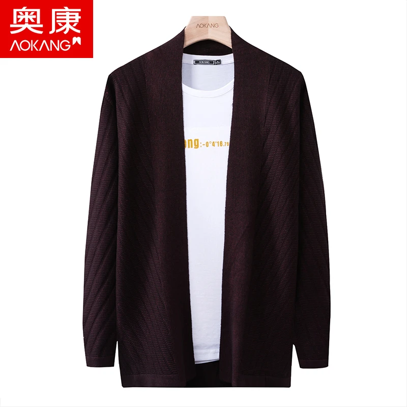 YG 奥康秋季开衫毛衣AK25M5117【ZB】A19