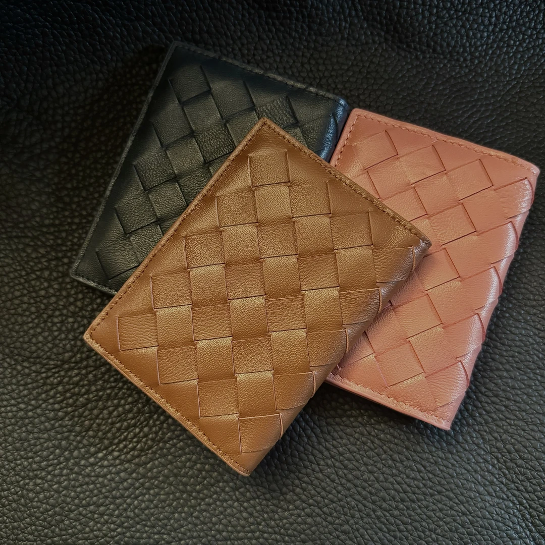 纯手工编织羊皮时尚简约证件包钱包多色可选老朋友囤货必冲