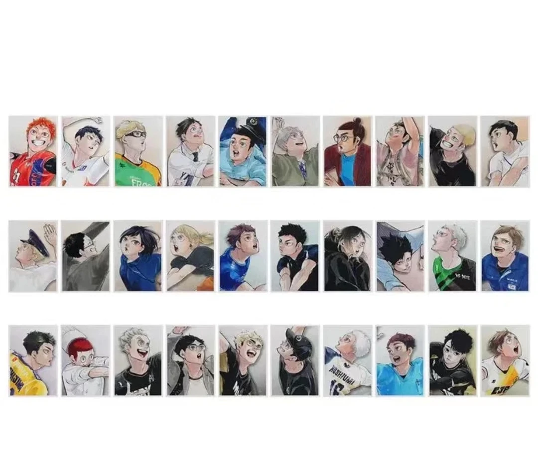 排球少年十周年原画彩色拍立得代拆