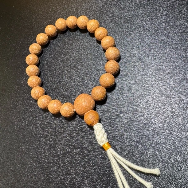 12.5mm新籽 尼泊尔凤眼菩提手串 红皮单仓大眼 18颗+2颗备用籽