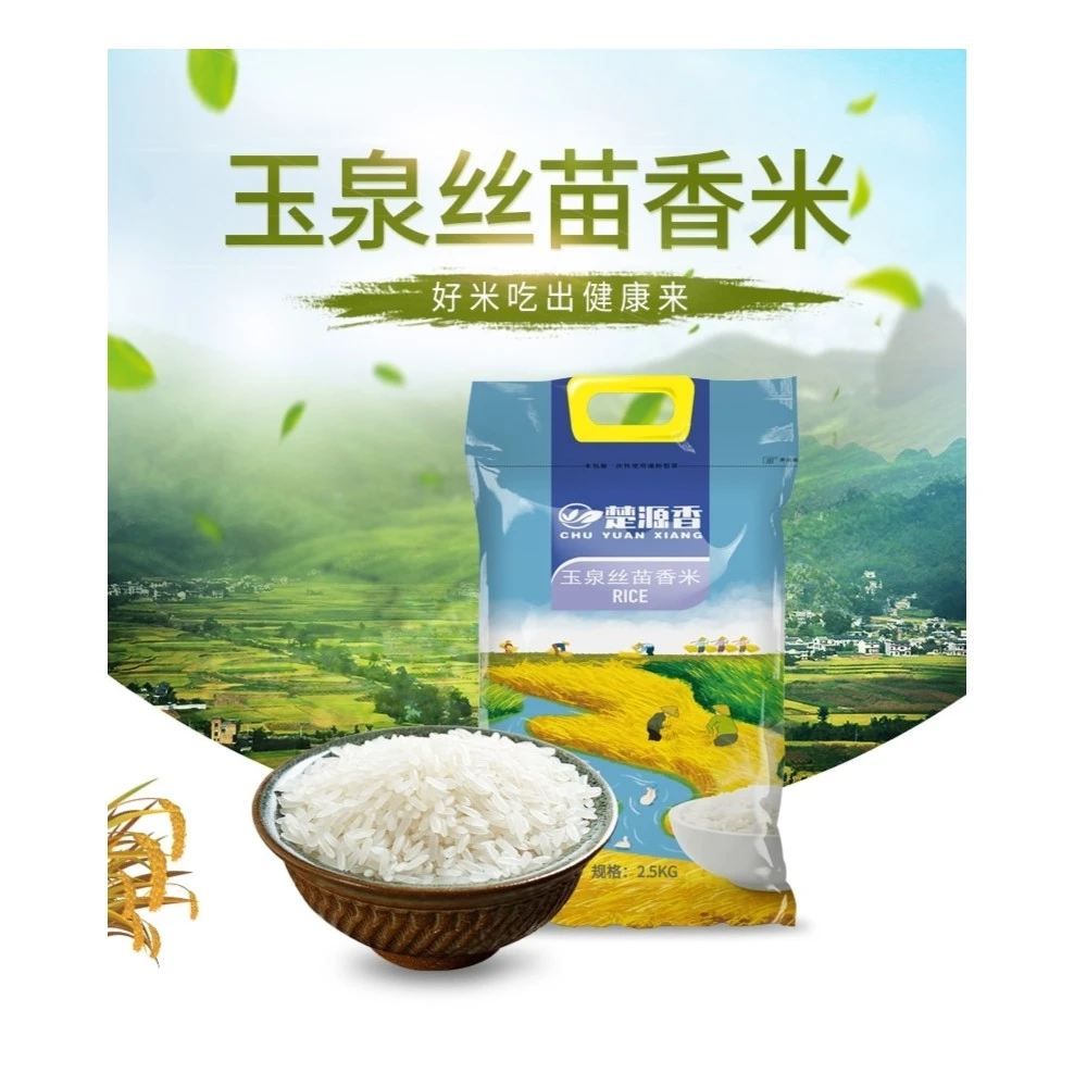 楚源香大米品鉴米优质籼米粥饭5斤丝苗香米袋装南方大米晚稻香米