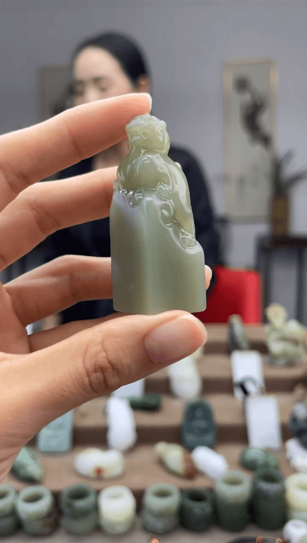 【闪购商品】和田玉挂件未镶嵌1