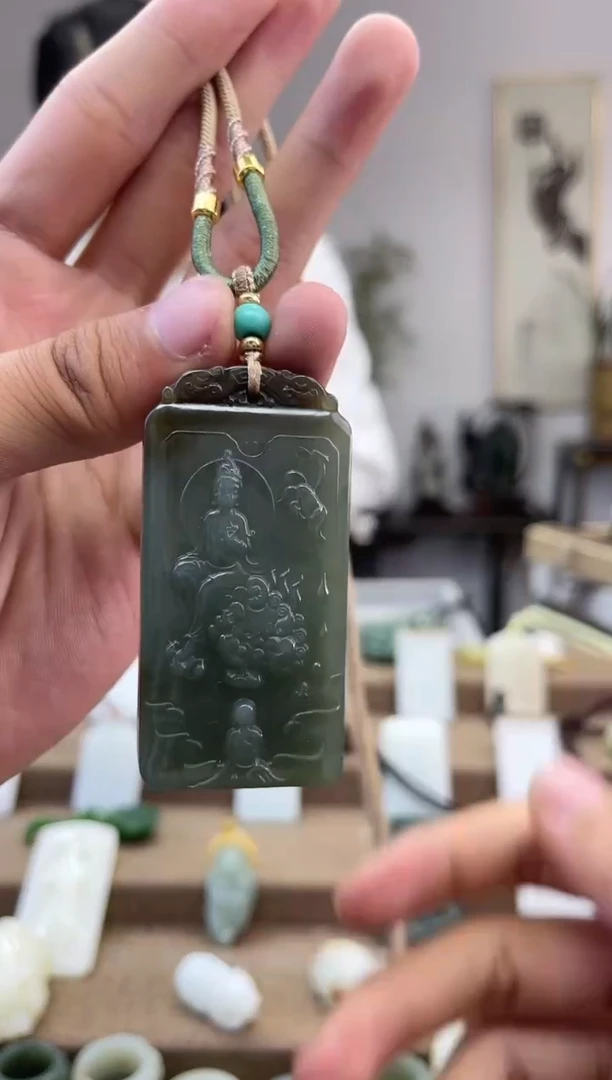 【闪购商品】和田玉挂件未镶嵌1