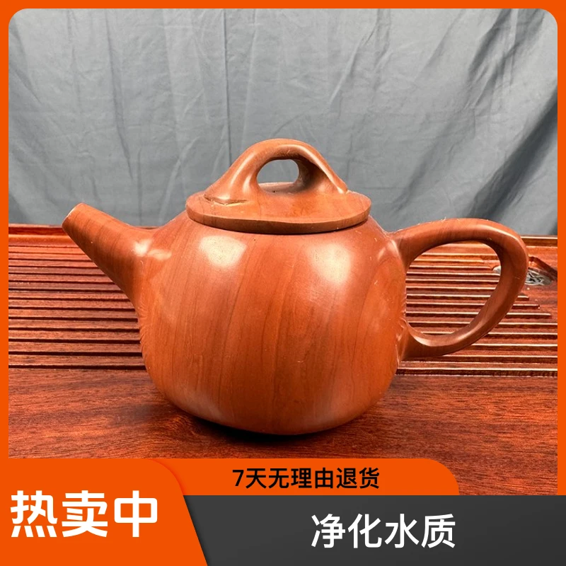 【中秋国庆双节大促】木鱼石精品石瓢壶整石打磨净化水质济南特产