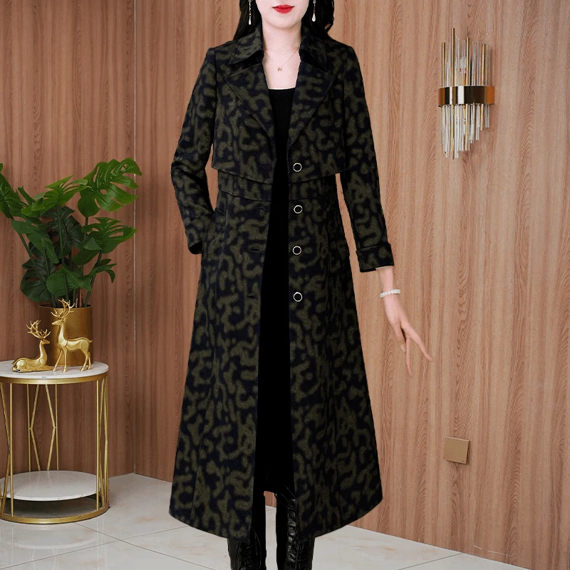 2025新款爆款洋气修身显瘦气质中长款秋冬季大衣风衣风衣外套女